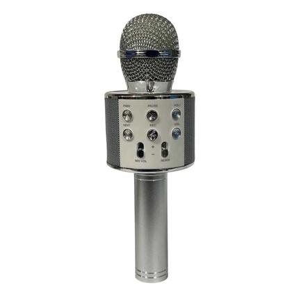 Imagem de Microfone Star Voice Bluetooth Prata Zoop Toys Zp00994