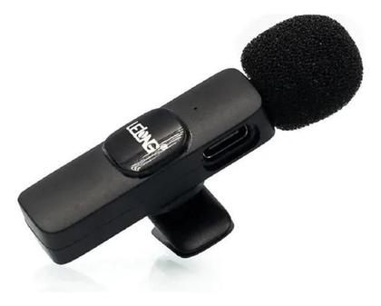 Imagem de Microfone Tipo C Compacto Para Entrevistas E Lives