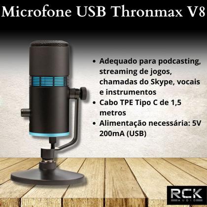 Imagem de Microfone USB Thronmax V8