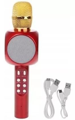 Imagem de Microfone Youtuber C/ Caixa De Som Spaker Grava E Muda Voz