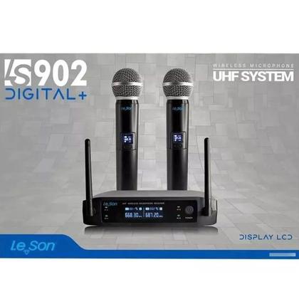 Imagem de Microfones S/fio Leson Ls902 Digital Plus