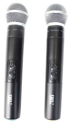 Imagem de Microfones sem fios JWL U-585 dinâmico (Anatel)