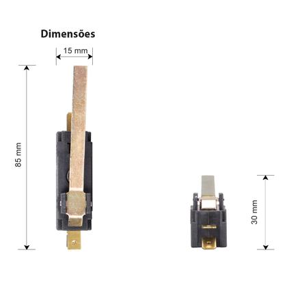 Imagem de Microinterruptor Fim de Curso 20A MG-2603 MarGirius