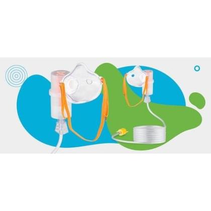 Imagem de Micronebulizador Infantil 1.6m Ar Comprimido Inalação Hc049