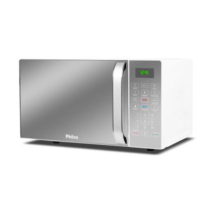 Microondas 20 Litros Philco PME25 1100w Limpa Fácil Espelhado Imagem de Microondas 20 Litros Philco PME25 1100w Limpa Fácil Espelhado