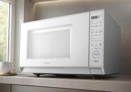 Microondas 35L MasterCook Midea MHP35B1 Branco 127V - Micro-ondas