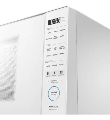 Microondas 35L MasterCook Midea MHP35B1 Branco 127V - Micro-ondas