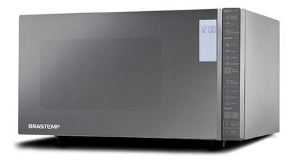 Imagem de Microondas De Bancada 32l Cinza 127v Com Grill - Brastemp