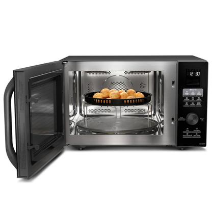 33.curl n Panasonic　eh pc30 Micro-ondas Airfryer Panasonic 30l Convecção Preto 220v | MercadoLivre
