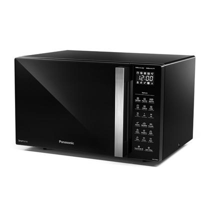 Imagem de Microondas Panasonic Com SmartSense e Dupla Refeição 30L Preto - NN-GT68LBRU
