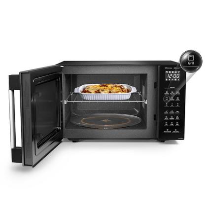 Microondas Panasonic Com SmartSense e Dupla Refeição 30L Preto