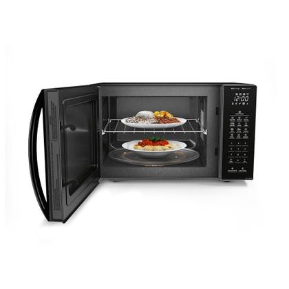 Microondas Panasonic Dupla Refeição 34L Black Glass - NN-ST66NBRU