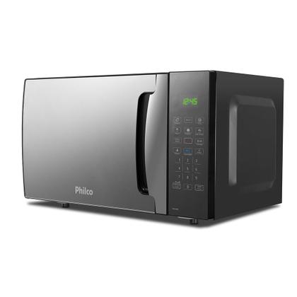 Imagem de Microondas Philco PMO30EP 28 Litros Preto Com Porta Espelhada 1400w