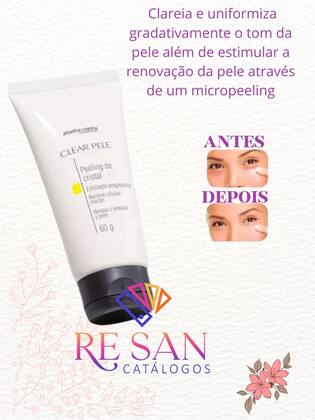 Imagem de Micropeeling Facial Clareia E Renova A Pele Clear Pele Abelha Rainha 60g