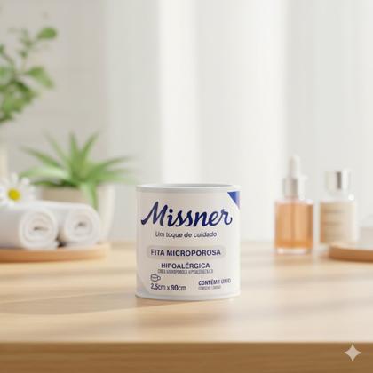 Imagem de Micropore Branco  Fixação Confortável 2,5cm x 90cm C'6 un