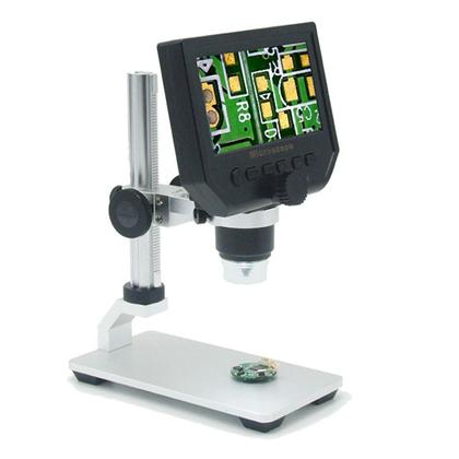 Imagem de Microscópio Digital Eletrônico com Câmera 600x 3,6MP HD e Tela LCD de 4,3 Polegadas