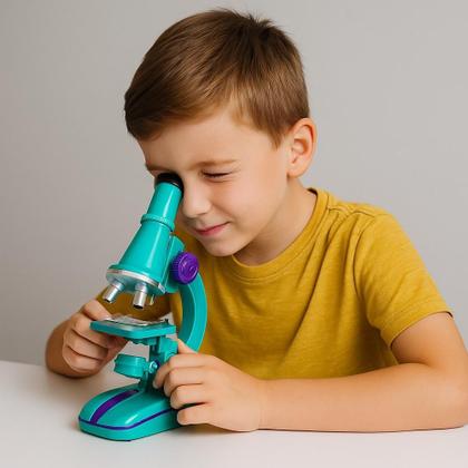 Imagem de Microscopio infantil completo ciencias educacional