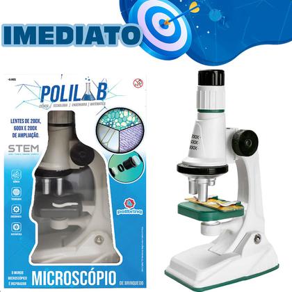Imagem de Microscópio Infantil Educacional Stem Zoom 1200x - BP3003