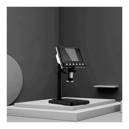 Imagem de Microscópio Lupa Digital Lcd Amplia 1000x Alimentação Usb