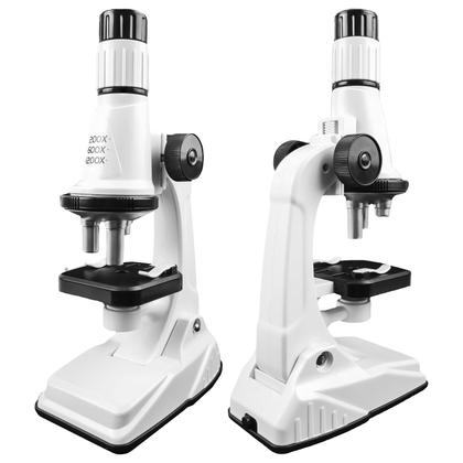 Imagem de Microscópio Portátil Educacional Didático Óptico Zoom 200x 600x 1200x - Polibrinq