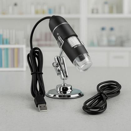 Imagem de Microscopio Portátil Usb Para Tablet E Celular Android