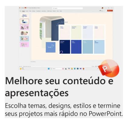 Imagem de Microsoft Office 365 Personal 1 Ano, Até 5 dispositivos simultaneamente PC, Mac, tablet e smartphone, QQ200008