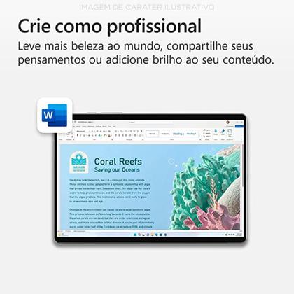 Imagem de Microsoft Office 365 Personal MAC/PC Licença Anual Para 1 Us