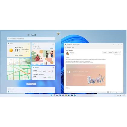 Imagem de Microsoft Windows 11 Home 64 Bits Chave De Acesso Key para 5 PC Cartão Físico