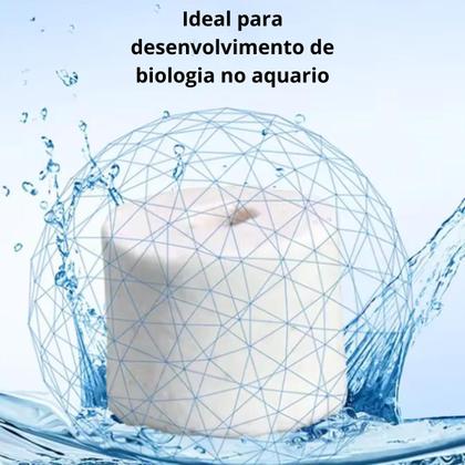 Imagem de Mídia Ceramica 500g Biológica Aquario Betta Filtro Peixe Pet