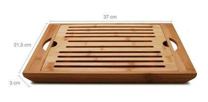Imagem de Migalheira De Bambu Bandeja Para Pães - D0826