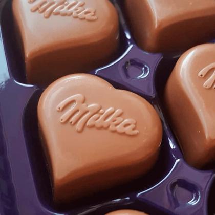 Milka I Love Hazelnut cream 110g - Chocolate / Barra de Chocolate