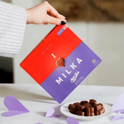 Milka I Love Hazelnut cream 110g - Chocolate / Barra de Chocolate