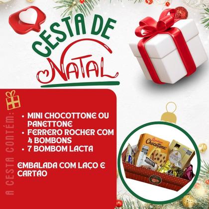 Imagem de Mimo de Natal Presente Mini Panettone Ferrero e Bombons