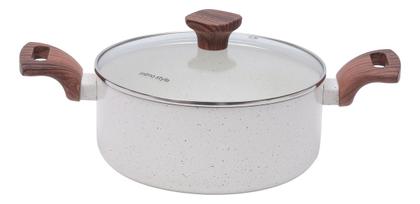 Imagem de Mimo Style, Conjunto de 8 Panelas Pratic Cook Marmol Compatível com Fogão por Indução