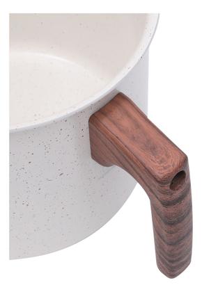 Imagem de Mimo Style, Conjunto de 8 Panelas Pratic Cook Marmol Compatível com Fogão por Indução