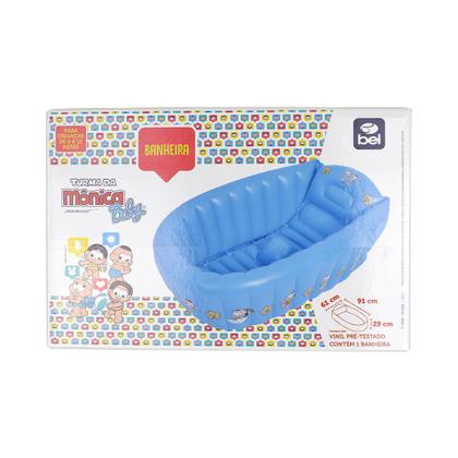 Imagem de Minha Primeira Banheira Turma da Mônica Baby Azul Bel