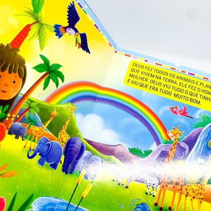 Imagem de Minha Primeira Bíblia - Infantil e Ilustrada - Pé da Letra