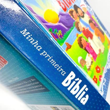 Imagem de Minha Primeira Bíblia - Infantil e Ilustrada - Pé da Letra