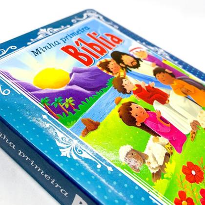 Imagem de Minha Primeira Bíblia - Infantil e Ilustrada - Pé da Letra