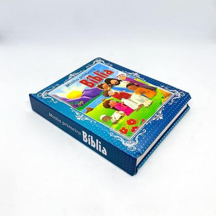 Imagem de Minha Primeira Bíblia - Infantil e Ilustrada - Pé da Letra