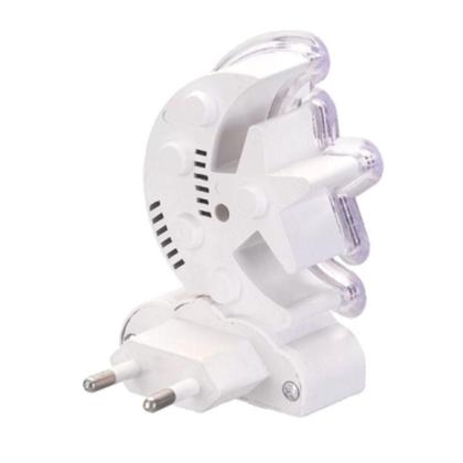 Imagem de Mini Abajur De Tomada Mini Luminária Led Lua Estrela Bivolt