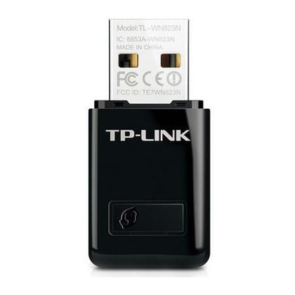Imagem de Mini Adaptador TP-Link Wireless N USB 300 Mbps TL-WN823N 