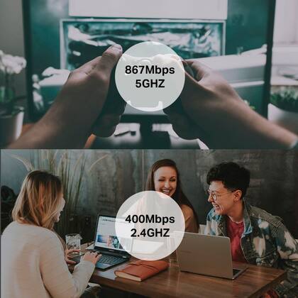 Imagem de Mini Adaptador USB Wi-FI Archer T3U TP Link MU MIMO AC1300