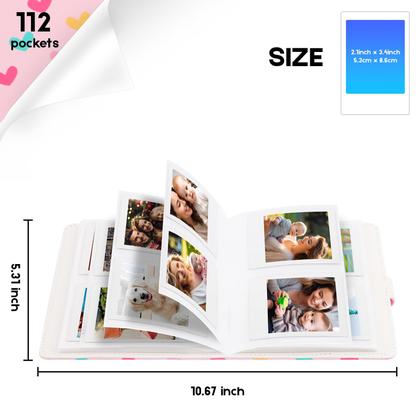 Imagem de Mini álbum de fotos Ruibytree 112 bolsos para Fujifilm Instax