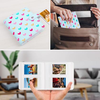 Imagem de Mini álbum de fotos Ruibytree 112 bolsos para Fujifilm Instax