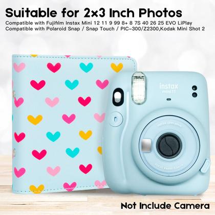 Imagem de Mini álbum de fotos Ruibytree 112 bolsos para Fujifilm Instax