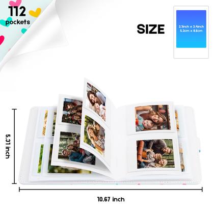 Imagem de Mini álbum de fotos Ruibytree 112 bolsos para Fujifilm Instax
