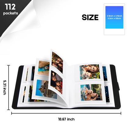 Imagem de Mini álbum de fotos Ruibytree 112 bolsos para Fujifilm Instax