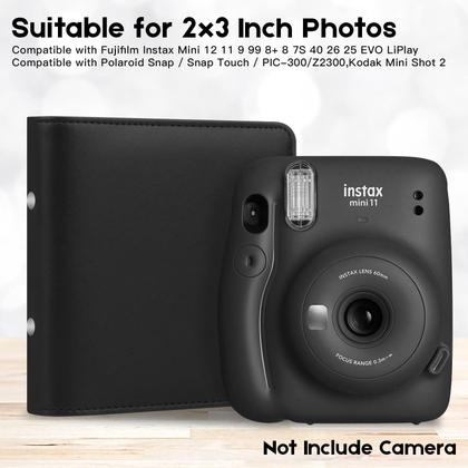 Imagem de Mini álbum de fotos Ruibytree 112 bolsos para Fujifilm Instax