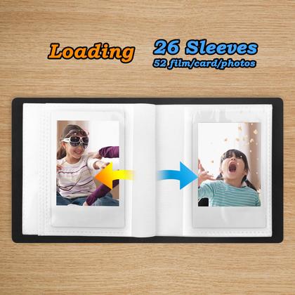 Imagem de Mini álbum de fotos Ruibytree 52 bolsos para Fujifilm Instax Mini